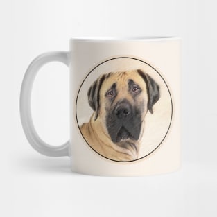 Boerboel Painting - Cute Original Dog Art Mug